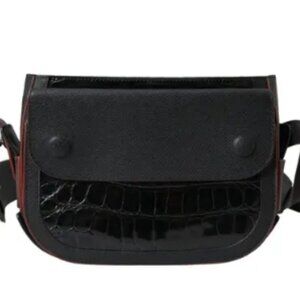 Balenciaga Shoulder Crossbody Camera Bag Leather